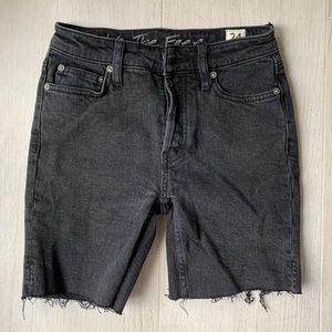 Free People denim cutoff shorts